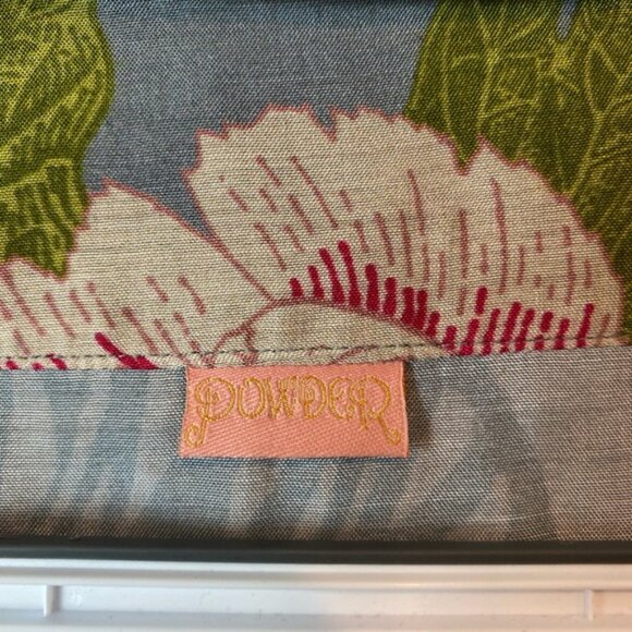 Floral Open-Front Kimono Cover Up Swim Summer Resort Wear Boho Festival - Picture 2 of 4